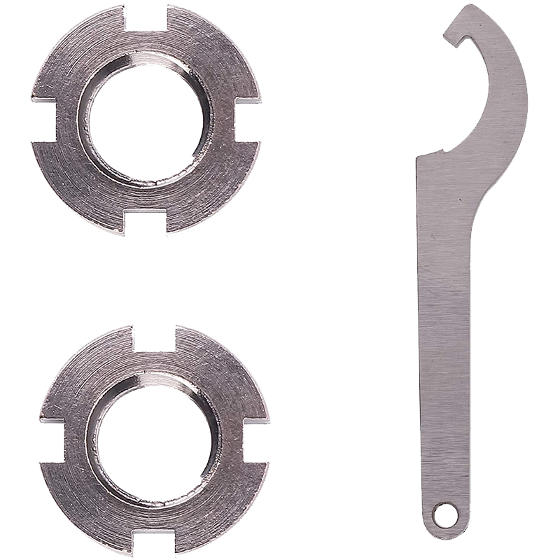 Écrou directionnel universel ND argent(2pcs) 