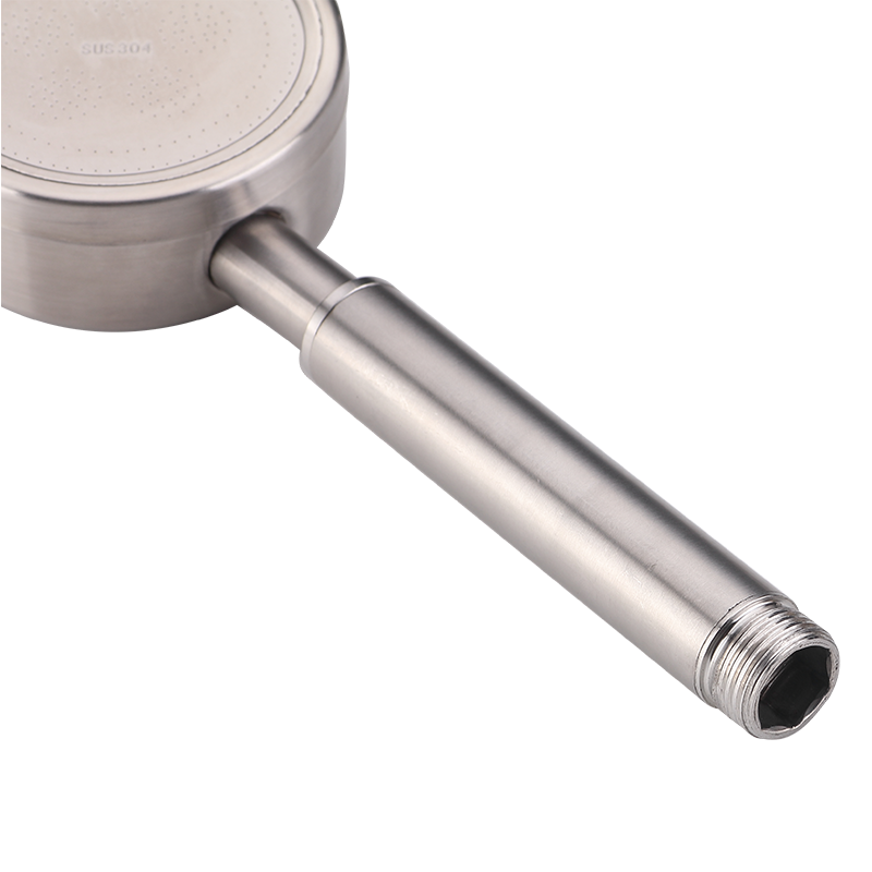 The ND shower head is made of high quality 304 stainless steel, which is sturdy, durable and rust resistant.