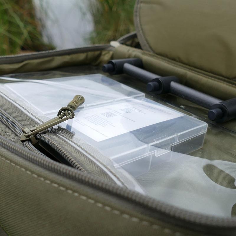 Transparent compartments inside