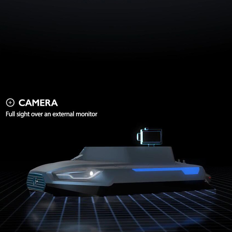 Two ports for fish finder and camera